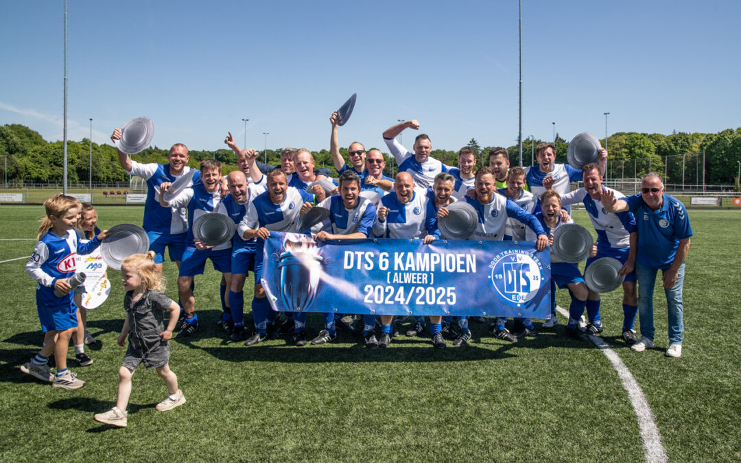 DTS Ede Inside 9 DTS Ede 6 (alweer) kampioen!