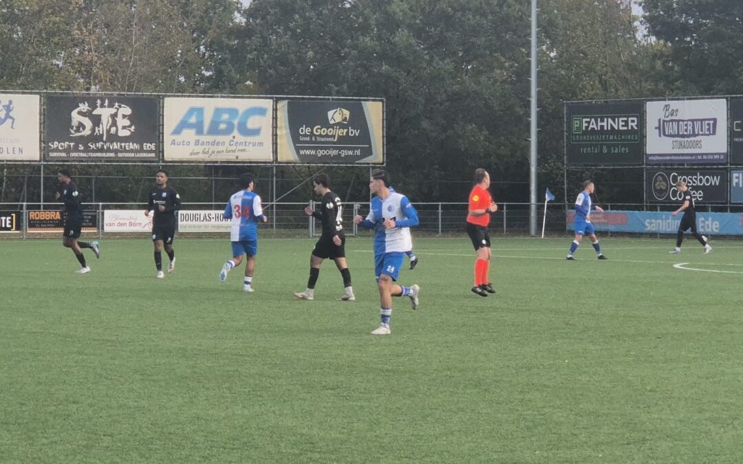 DTS Ede Inside 1 DTS Ede verliest doelpuntrijk duel